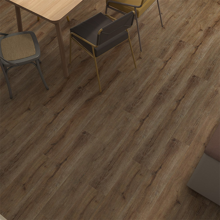 8 мм коричневая плитка Deco SPC Floor